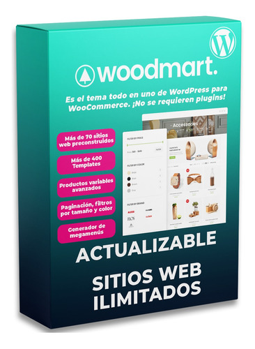 Tema Premium De Wordpress Woodmart | Tiendas Con Woocommerce
