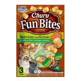 Snack Para Gatos Inaba Churu Fun Bites Pollo/atún 60gr