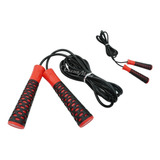 Soga Saltar Cuerda Cable C/ruleman Roja Box Funcional Cross
