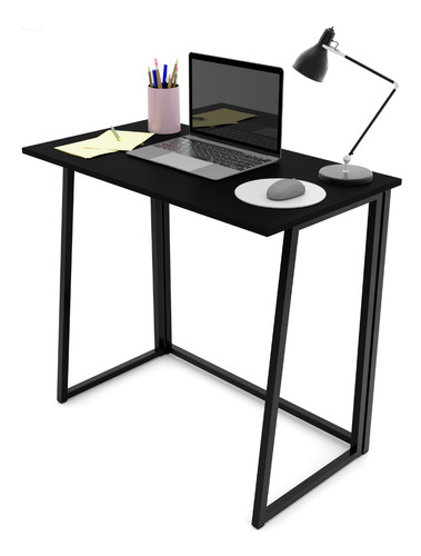 Mesa Escrivaninha Para Computador Dobrável Compacta Multiuso