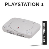 Playstation 1 Slim Completo Ps One Play 1 Slim Console Vídeo Game Original Black Friday