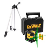 Nivel A Laser Dewalt Linhas Verdes Giratório Dw08802cg Tripe