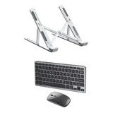 Teclado E Mouse Bluetooth+ Sup. Para Notebook Dell Inspiron 