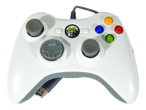 Control Alámbrico Compatible Con Xbox 360 Cable Usb 2m