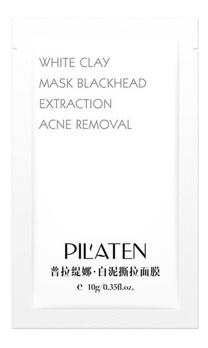 Pilaten Kit 3 Mask Blackhead Clay Mascarilla Arcilla Blanca Tipo De Piel Cualquier Tipo De Piel