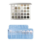 Paleta Sombras Pro15 Goddess Nem + Set De 24 Brochas Pastel