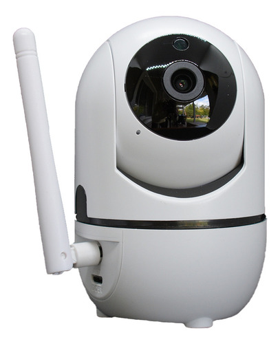 Cámara De Seguridad Camara Camseg-dg-01 Dellorean Gadget Con Resolución De 720p Visión Nocturna Incluida Blanca 