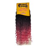 Cabelo/black Beauty Goddess Faux Locs 300g Crochet Braid 