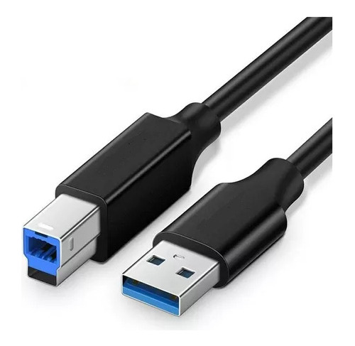 Cabo Usb B E Usb A 3.0 - 1,5m - Para Impressora / Monitor 