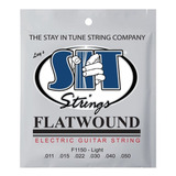 Encordoamento Guitarra Sit 011 Flatwound Medium Light F1150