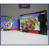 Paquete De 4 Cajas Snes Super Nintendo