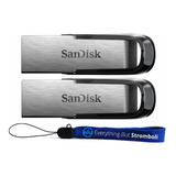 2 Pendrives Sandisk Ultra Flair Usb 2 Pack 3.0 16gb High Per