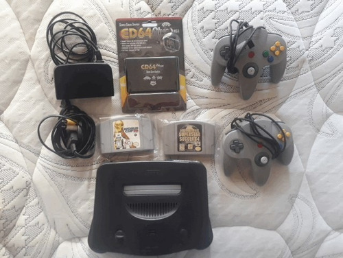 Nintendo 64 Standard Color  Negro