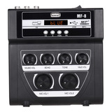 Mixer Mixer Sound Amplificador De Karaokê Estéreo Mini Mp3 E