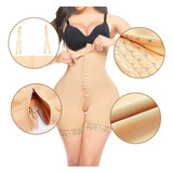 Fajas Colombianas Body Shaper Cremallera Open Bust Body