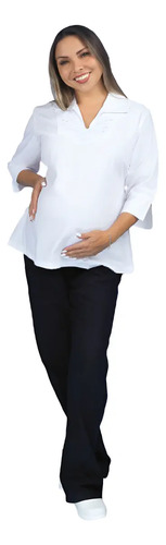 Conjunto De Enfermeria Uniforme Enfermera Maternidad Manga 3