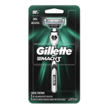 Gillette Mach3 Negra Máquina Para Afeitar 1u