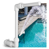 Fuente De Agua De Piscina Con Luz Led Verde C