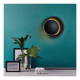 Lámpara De Pared Led Simple En Forma De Media Luna, Luz Noct