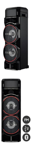 Equipo De Sonido Bluetooth LG Xboom Rn9 Color Negro 