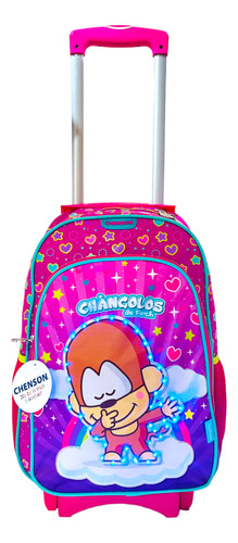 Mochila De Carrito Changolos Primaria Chenson Original Oferta Uso Rudo