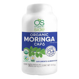 Cápsulas Moringa Orgánica 90pz Organic Side Vegetal Caps