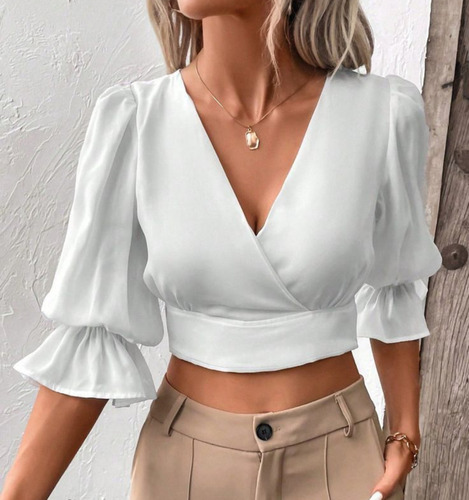 Crop Top  Elegante 