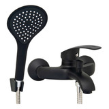 Griferia Exterior Ducha Baño Vitra 7421 Negra Mozart