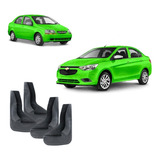 Kit 4 Loderas Pantaletas Plastico Rigido Auto Aveo 2005-20 F