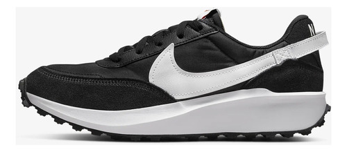 Tenis Nike Mujer Waffle Debut Negro Blanco