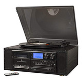 Tocadiscos Crosley Ridgemont De 3 Velocidades Con Bluetooth,