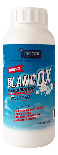Blanqueador Para Ropa Blanca, Blancox, Diogar, 600 G 