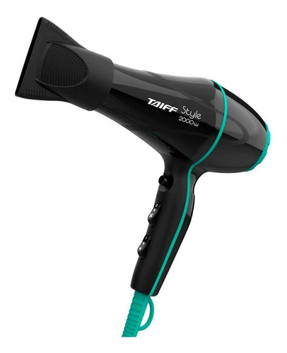 Secador De Cabelo Taiff Style Tiffany 2000w Preto 110v 220v