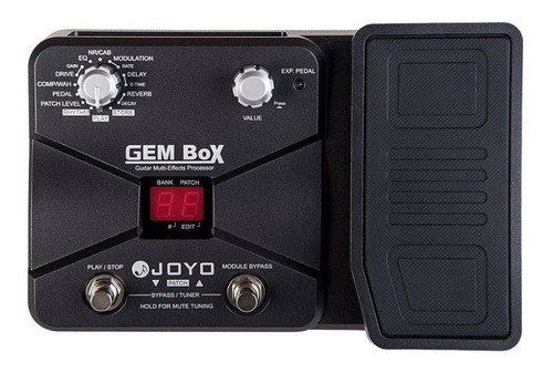 Pedalera Joyo Gem Box Para Guitarra 60 Efectos 