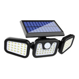 Focos Led Exterior Jardin Foco Solar Con Sensor Focos Led