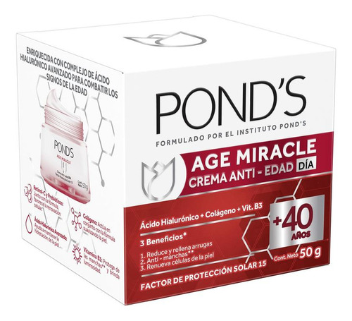 Crema Ponds Age Miracle Anti-edad - g a $3000