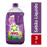 Sabão Líquido Ariel Cores Radiantes Toque De Downy 3l