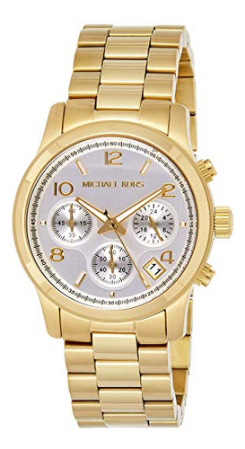 Michael Kors Mk5305 Gold Runway, Nácar Di, Para Mujer