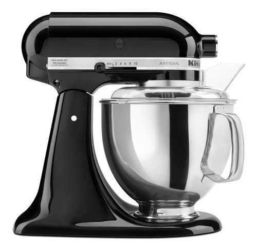 Batidora Kitchenaid Artisan Negra 4,7 Lts 120 V - Ksm150psob