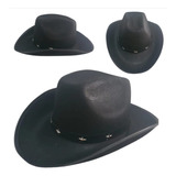  Sombrero Vaquero, Cowboy Negro Cotillon
