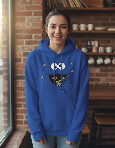 Come Galletas Sudadera Cookie Monster Plaza Sésamo #02 Tk