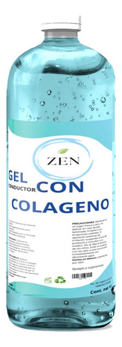 Gel Conductor Con Colágeno Facial Y Corporal 1litro