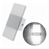 Lámpara De Pared Led Lámpara De Noche (14*6cm Luz Blanca)