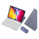 Funda+teclado Retro+mouse Para iPad Air 4 10.9'' 2020 Ñ