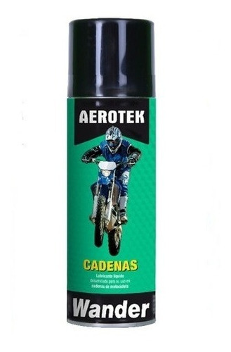 Lubricante Para Cadena Wander Aerotek 240cm3 Motos