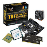 Kit Upgrade I7 8700k + Tuf-h310m-plus Gaming/br + Hyperxfury