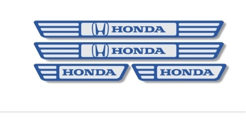 Embellecedores De Estribos Interior Autos Honda Azul