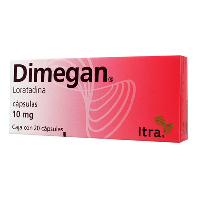 Dimegan Cápsulas 10 Mg, 20 Cápsulas | Meses sin interés