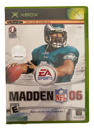 Juego Xbox Madden 2006 Philadelphia Eagles Donovan Mcnabb