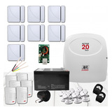 Kit Alarme Active 20 Bus Jfl 13 Sensores S/ Fio App Celular